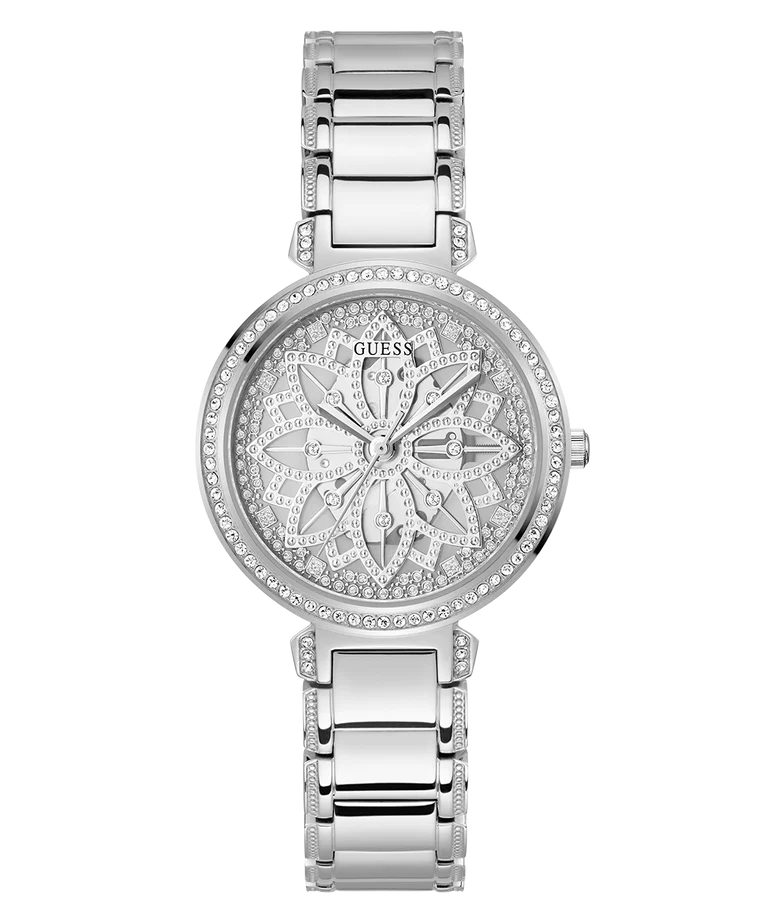 Ladies silver outlet guess watch