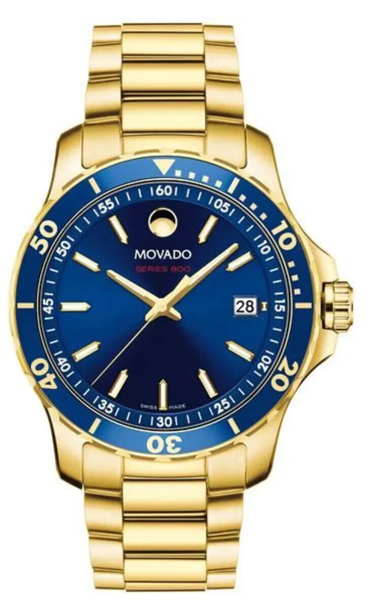 Movado 800 blue best sale