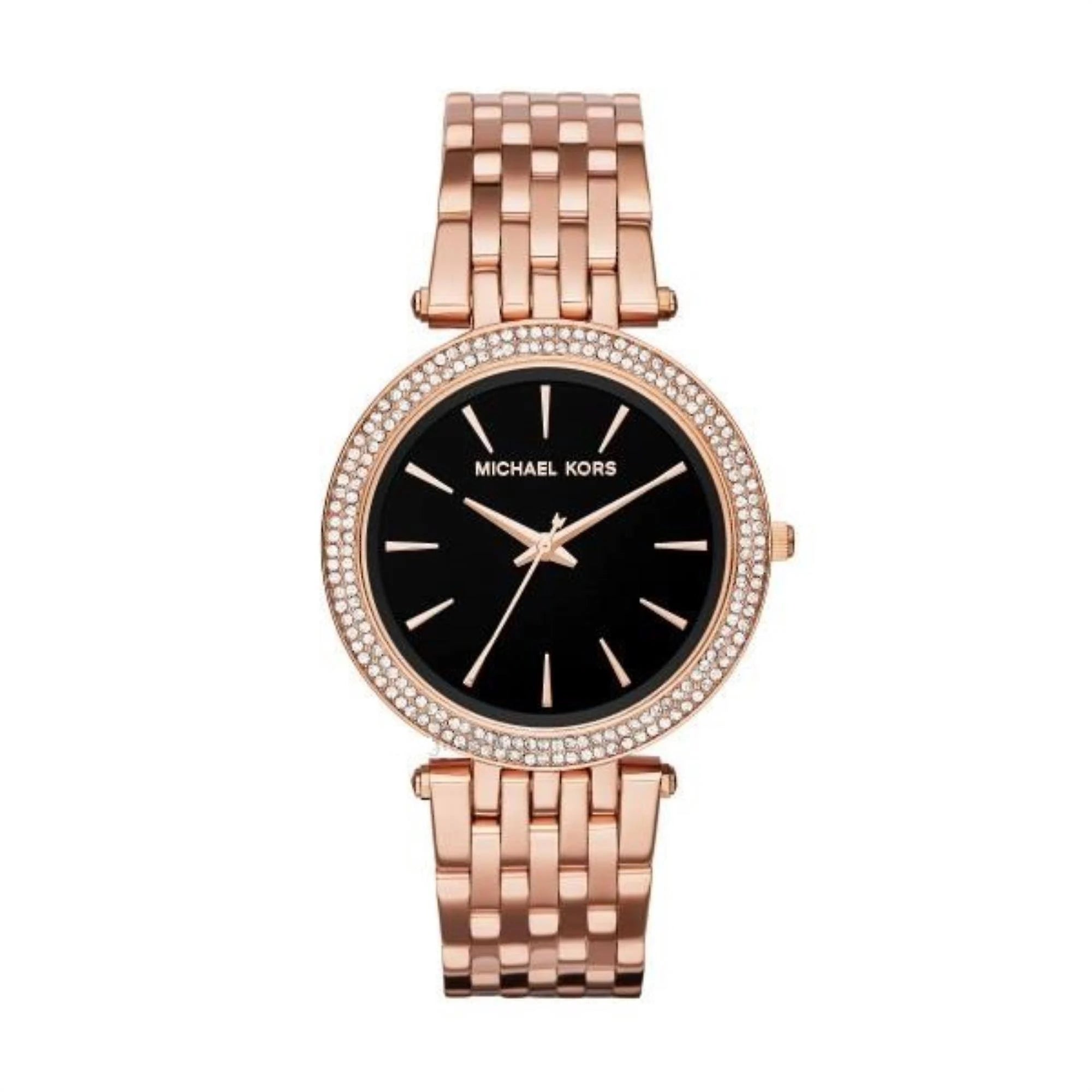 Michael kors darci rose gold plated bracelet watch & bangle 2025
