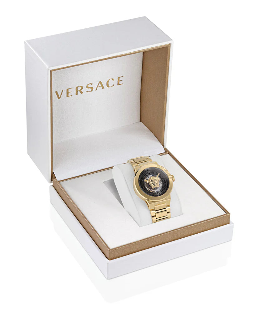 【23AW NEW】VERSACE_women/ MEDUSA DECO 3Dメデューサ ウォッチ VERSACE VE3G00222