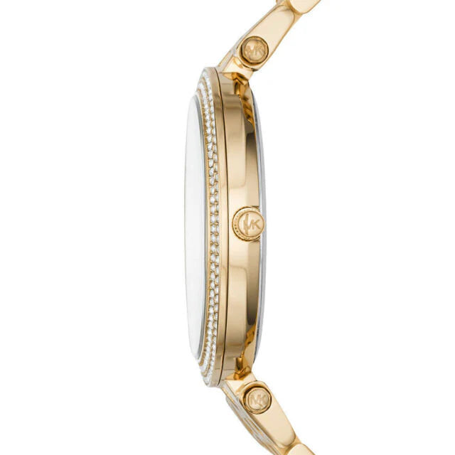 Michael Kors MK3398 Darci Gold Crystal set Dial Gold tone Ladies Wat