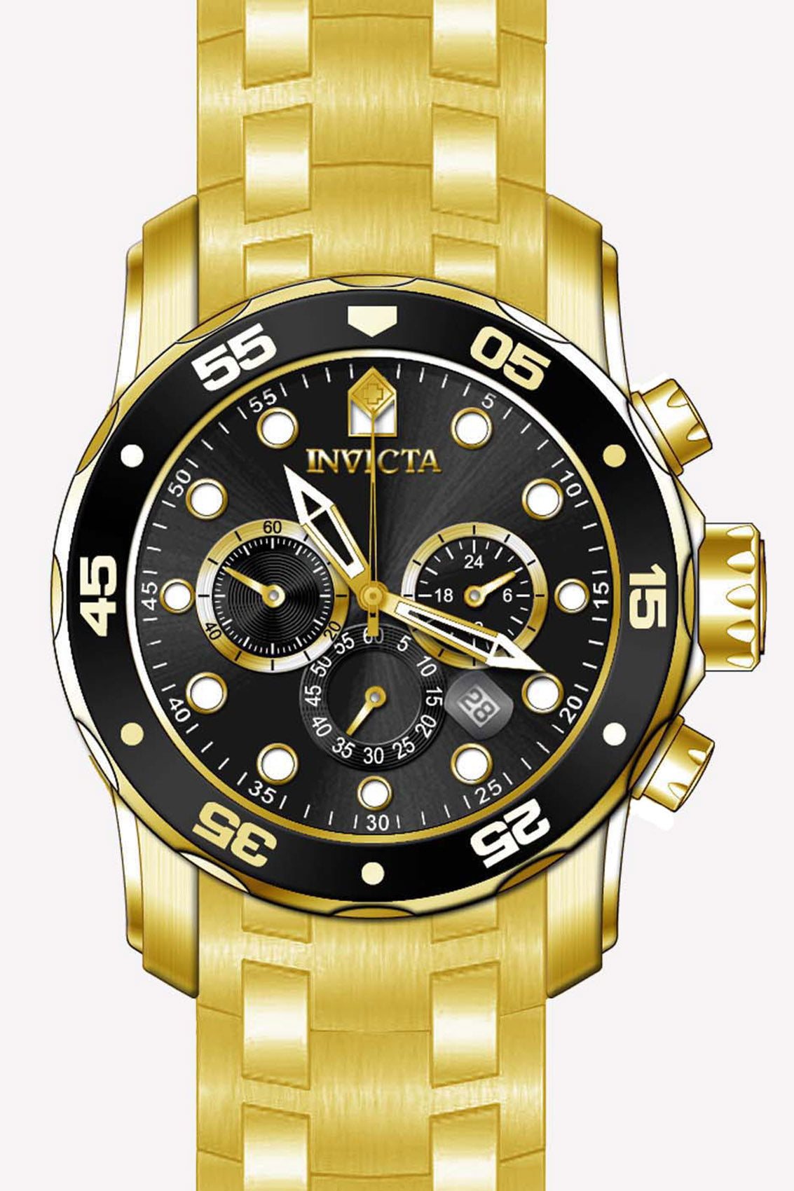 INVICTA 0072 Pro Diver SCUBA Men