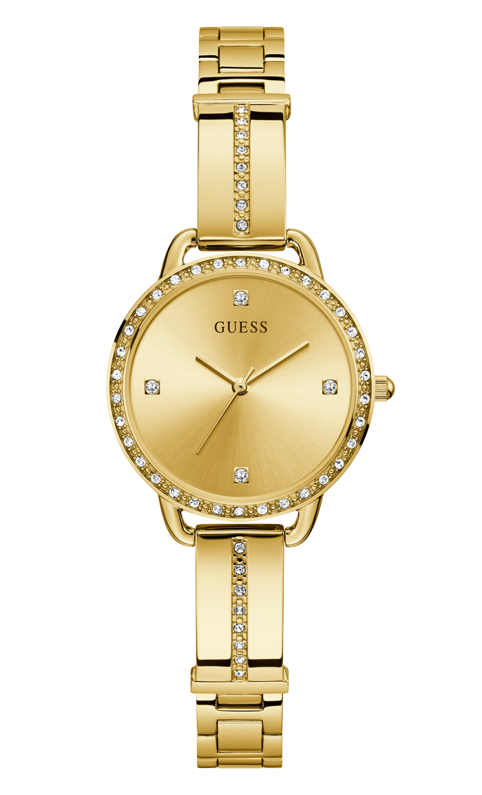 GUESS GW0022L2 Reloj analógico en tono dorado para mujer