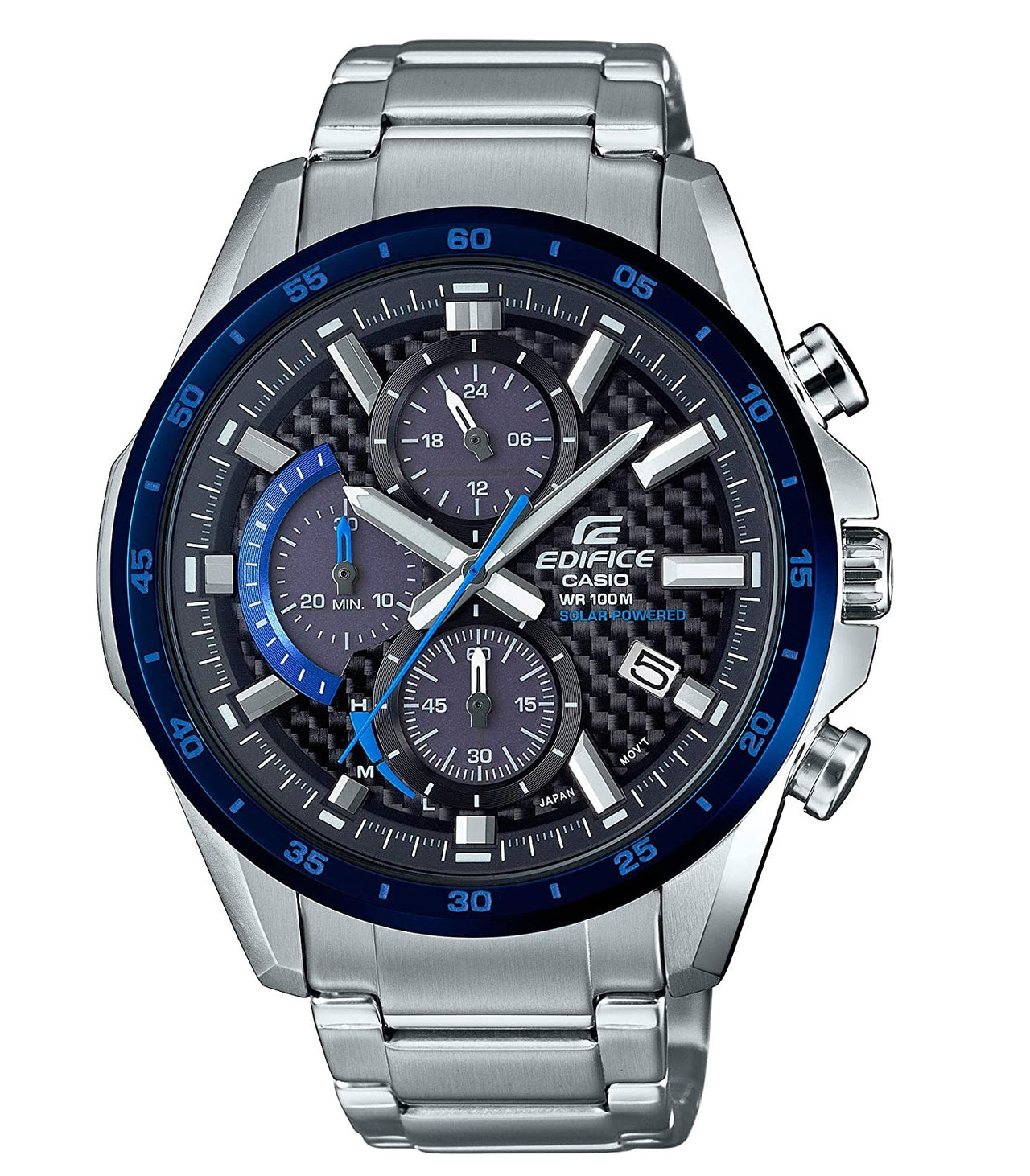 CASIO EDIFICE EQS900DB-2AV Cronógrafo con energía solar