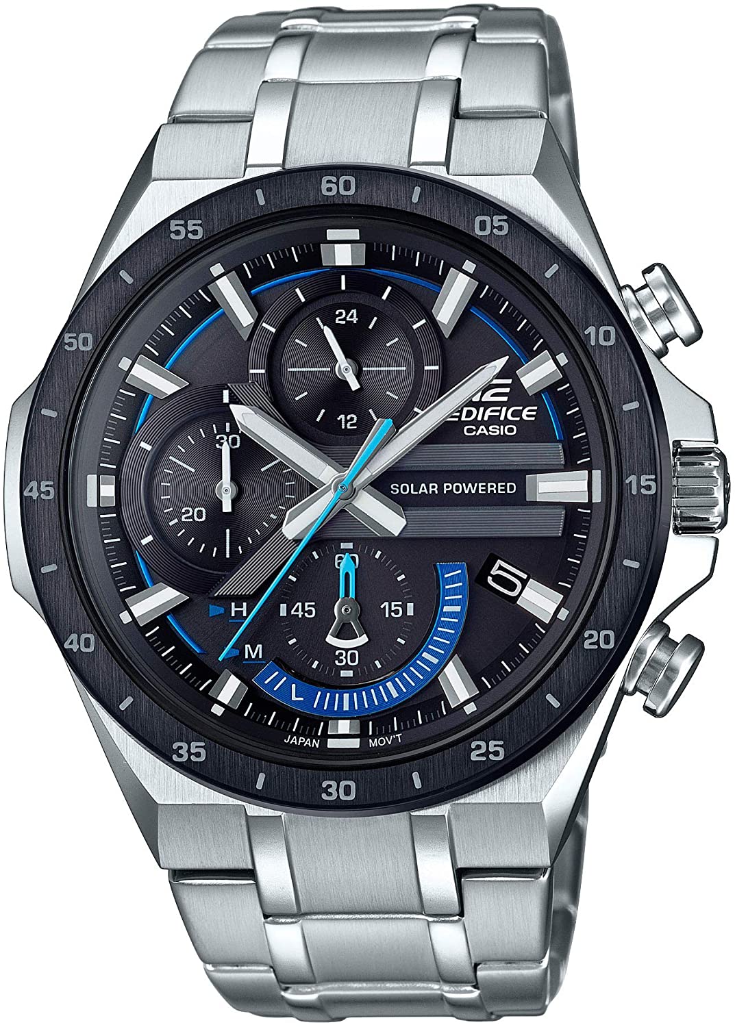 CASIO EDIFICE EQS920DB-1BV Con energía solar