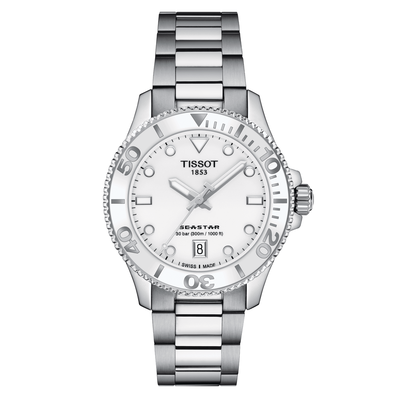 TISSOT T120.210.11.011.00 - BANDA BLANCA INCL.