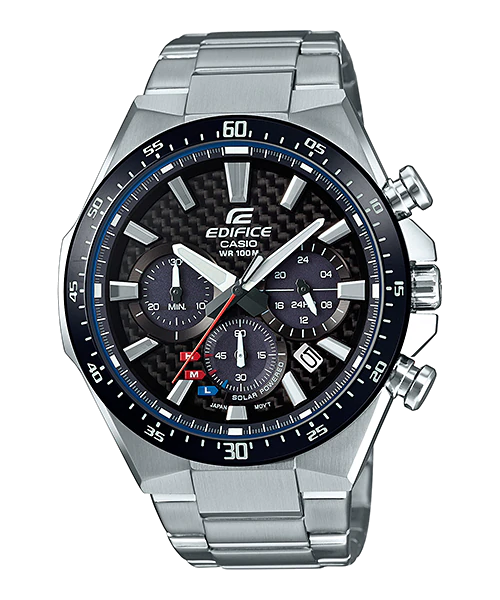 CASIO EDIFICE EQS800CDB-1AV Cronógrafo de energía solar