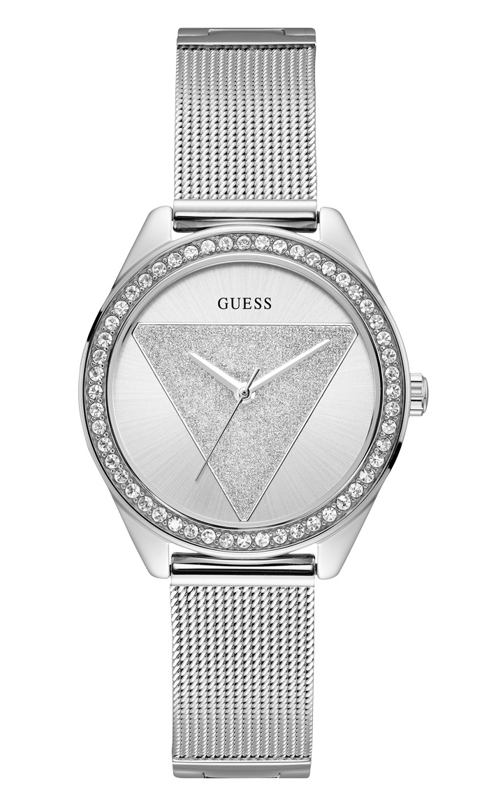 Guess Female Analog Stainless Steel Watch | Guess – Just In Time