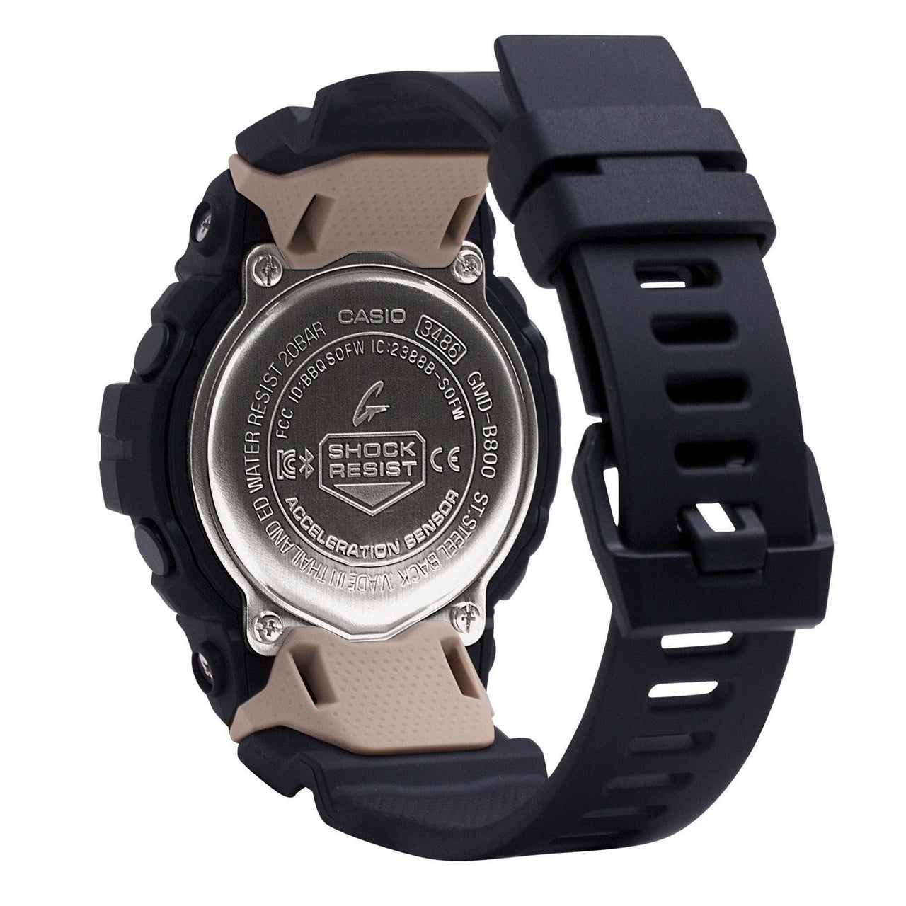 G SHOCK GMDB800-1 Reloj digital negro y rosa